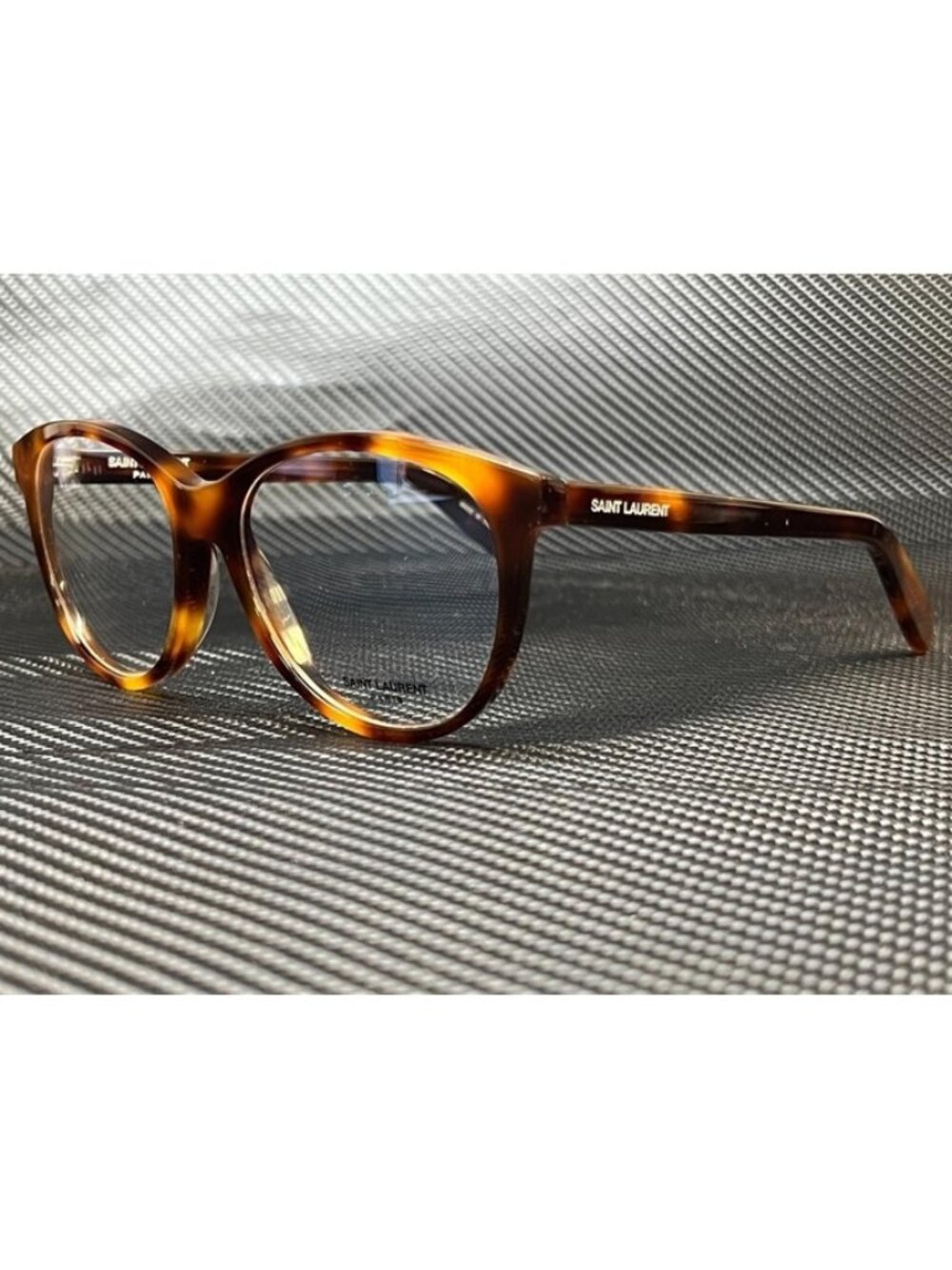 New Yves Saint Laurent Women  H avana Eyeglasses  53- 16-